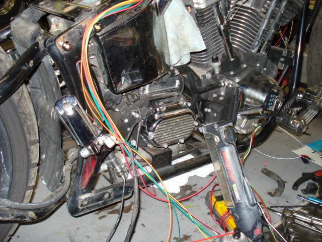 Thunder Heart Micro Wiring Harness Controller Harley Chopper Bobber Custom Rigid